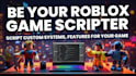 develop a professional roblox game with scripting and full systems