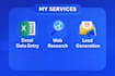 be your expert for fast data entry and web research