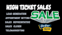 handle high ticket sales closing sales representative and lead generation