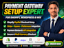shopify paypal checkout strip square flutterwave  payment button API integration