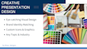 design a professional and stunning presentation slides