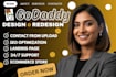 godaddy website design godaddy resdesign  website development develop godaddy