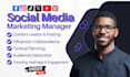 be your social media manager for speakers and tedx coaches, content creator