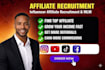 affiliate program promotion, recruit affiliate marketer, affiliate recruitment