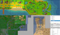 isometric game map, rpg world map, town map, top down, tiled tmx map in tiled