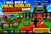 build a viral roblox brainrot game like steal a brainrot or grow a garden