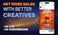 design high converting ad creatives for meta