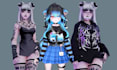 make vrchat clothing vrchat outfit vrchat props vrchat accessories pc, quest