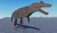 create roblox dinosaur model low poly allosaurus