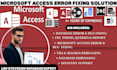 fix, design, repair and customize microsoft access database for business