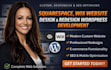 build squarespace, wix website design and wordpress website development