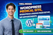 design wordpress medical site wordpress landing pages setup wp appointments