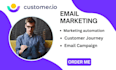 setup customer io email automation customer io customer journey email workflow