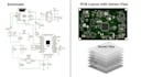 convert schematic to pcb layout with gerber files for embedded and iot hardware