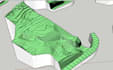 accurate 3d terrain model from survey and contour data