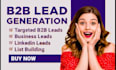do b2b linkedin lead generation