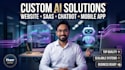 build ai website, ai chatbot, saas app, and full stack development