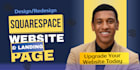 do squarespace website design, squarespace website redesign, booking website
