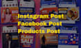 design high converting instagram and facebook post design