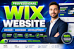 build wix website redesign wix website development wix landing page wix booking