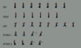 create 2d pixel art character 8 bit 16 bit animation pixel sprite sheet