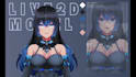 draw and rig 2d vtuber model live 2d vtuber model commission anime vtuber live2d