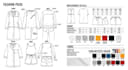 create professional fashion tech pack, clothing tech pack and sneaker design