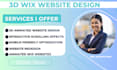 3d interactive wix website redesign 3d animated wix interactive website effect