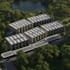 remodel architectural landscape aerial render, exterior, master plan, map layout