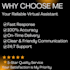 reliable virtual assistant for data entry, admin and socila media