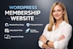 setup memberpress and build a wordpress membership website or subscription site