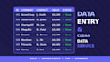 do data entry fast and accurate