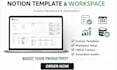 create custom notion template, notion workspace, and notion automation system