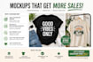 create high converting t shirt mockups for etsy pod store