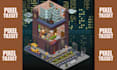 create custom pixel art tileset and tilemap for indie game environments