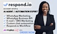 respond io customer support ai agent respond io workflow respond io whatsapp API
