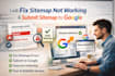 fix sitemap not working and submit sitemap to google