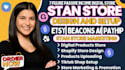 setup stan store digital product, stan store marketing, stan store design