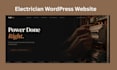 design an electrician wordpress website to get more leads