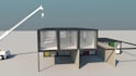 modular construction animation, prefab building, and container house animation