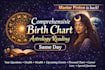 birth chart reading today