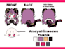 design custom plushie reference sheet stuffed animal character ych concept