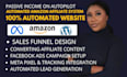 setup facebook ads for amazon affiliate website and converting website content