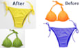 do realistic clothing color change