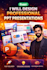 create professional powerpoint presentation and PPT design