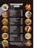 create modern restaurant menu design