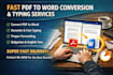 transcribe handwritten notes images or scanned documents into clean digital text