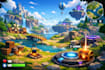 develop a complete roblox game with scripting, roblox map design, UI and systems