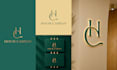 design a professional elegant fashion logo in modern cursive style