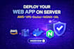 setup scalable devops deployment with docker, ci cd, AWS, server infrastructure
